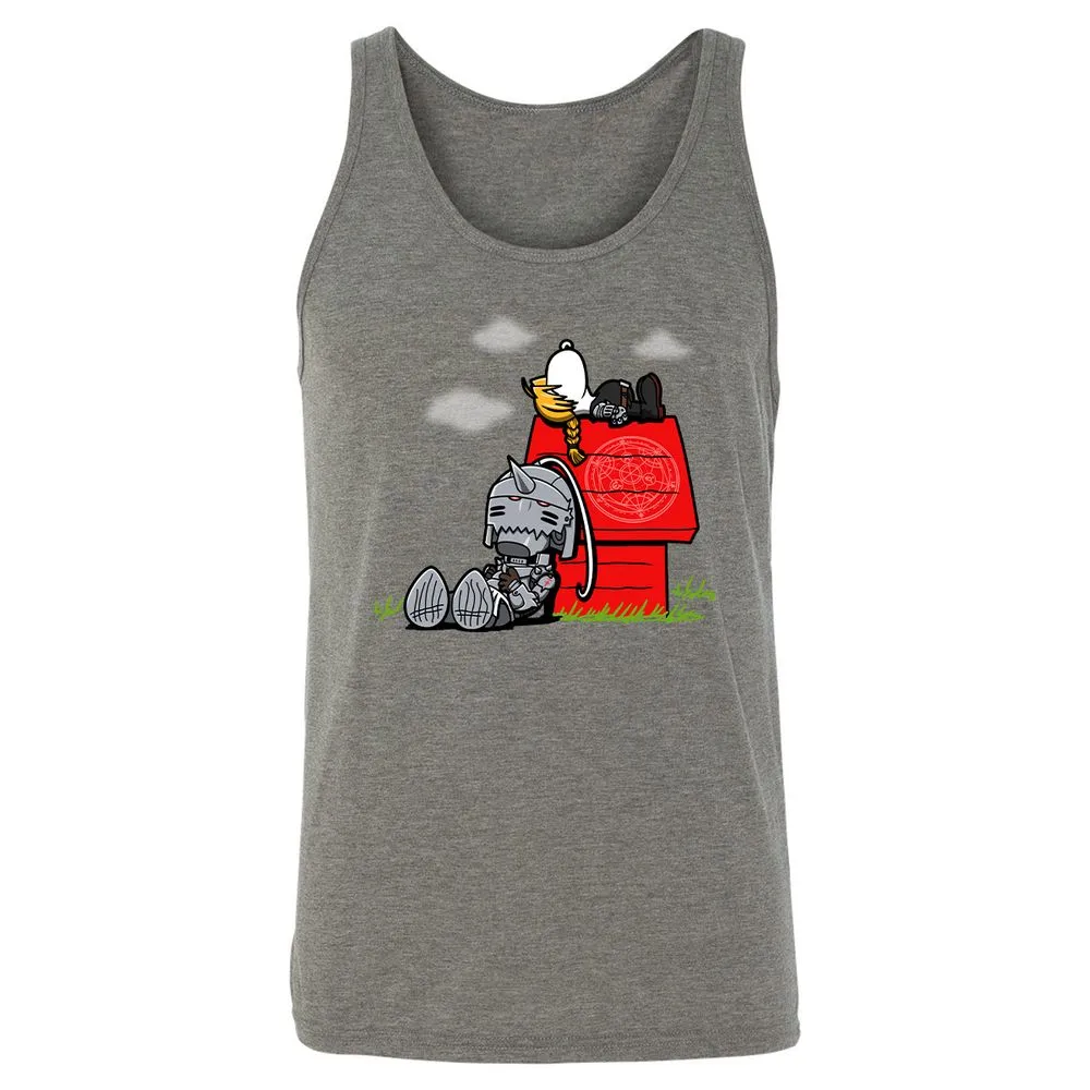Unisex Jersey Tank - Y83L7DNK - Grey Triblend - 8