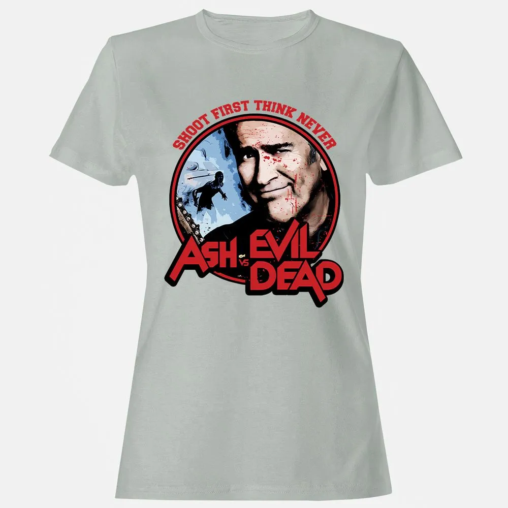 Women's T-Shirt - VDWT5CXX - Ash - 2