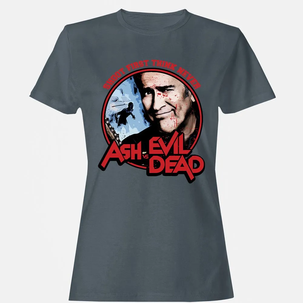 Women's T-Shirt - VDWT5CXX - Charcoal - 3