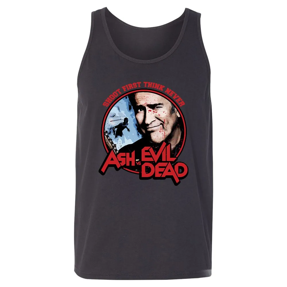 Unisex Jersey Tank - WZEJUVL9 - Dark Grey - 7