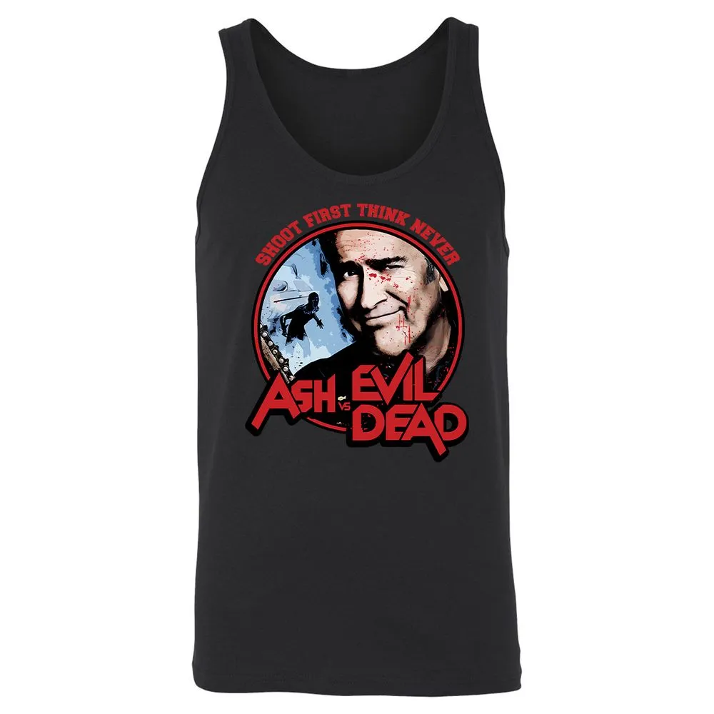 Unisex Jersey Tank - WZEJUVL9 - Black - 14