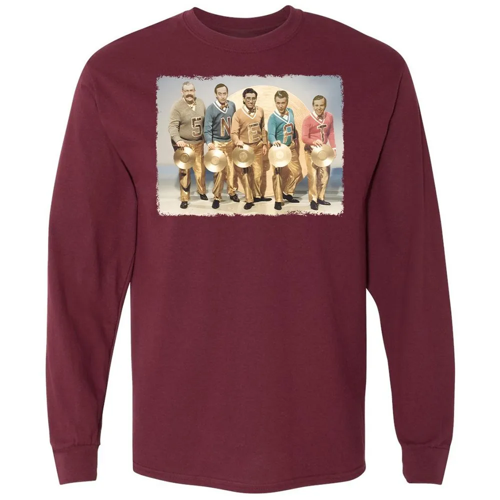 Long Sleeve T-Shirt - DK4FLUBW - Maroon - 11