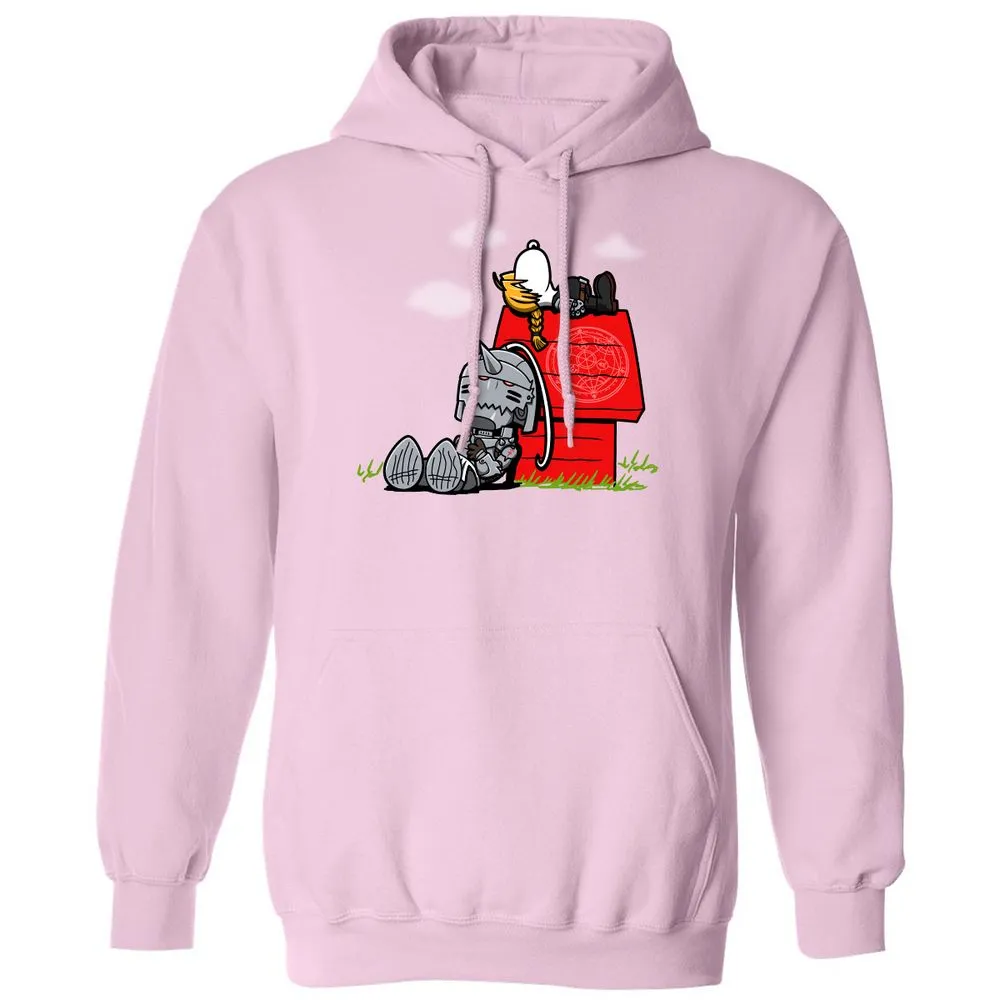 Classic Unisex Hoodie - J6A21AX4 - Light Pink - 3