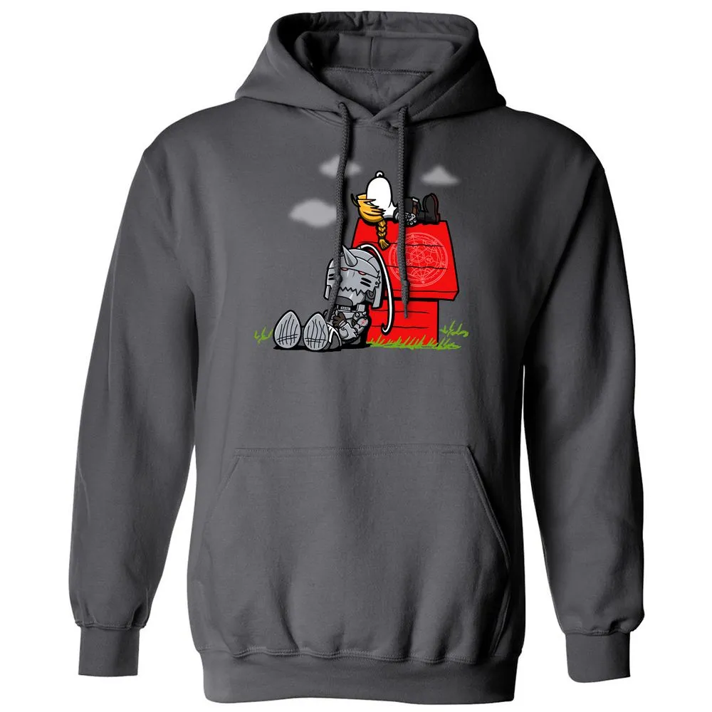 Classic Unisex Hoodie - J6A21AX4 - Charcoal - 7