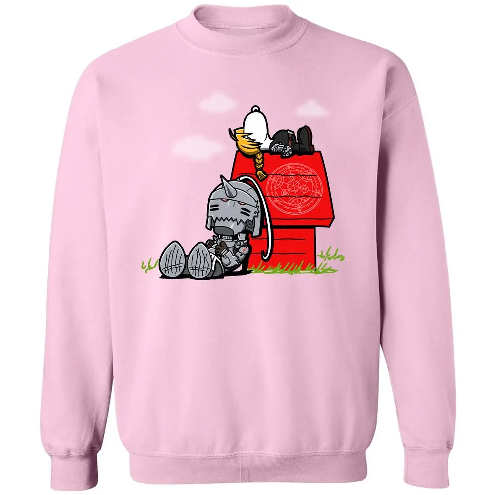 Classic Unisex Sweatshirt - ZV859MNW - Light Pink - 3