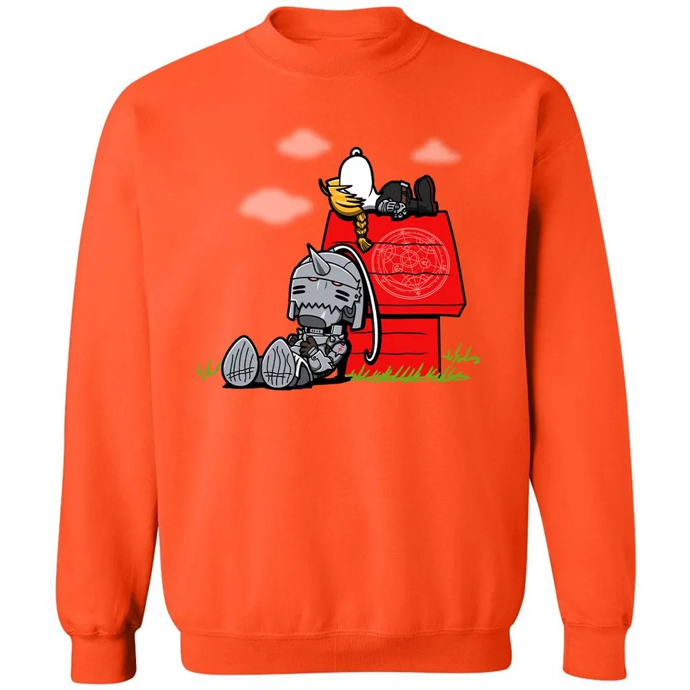 Classic Unisex Sweatshirt - ZV859MNW - Orange - 10