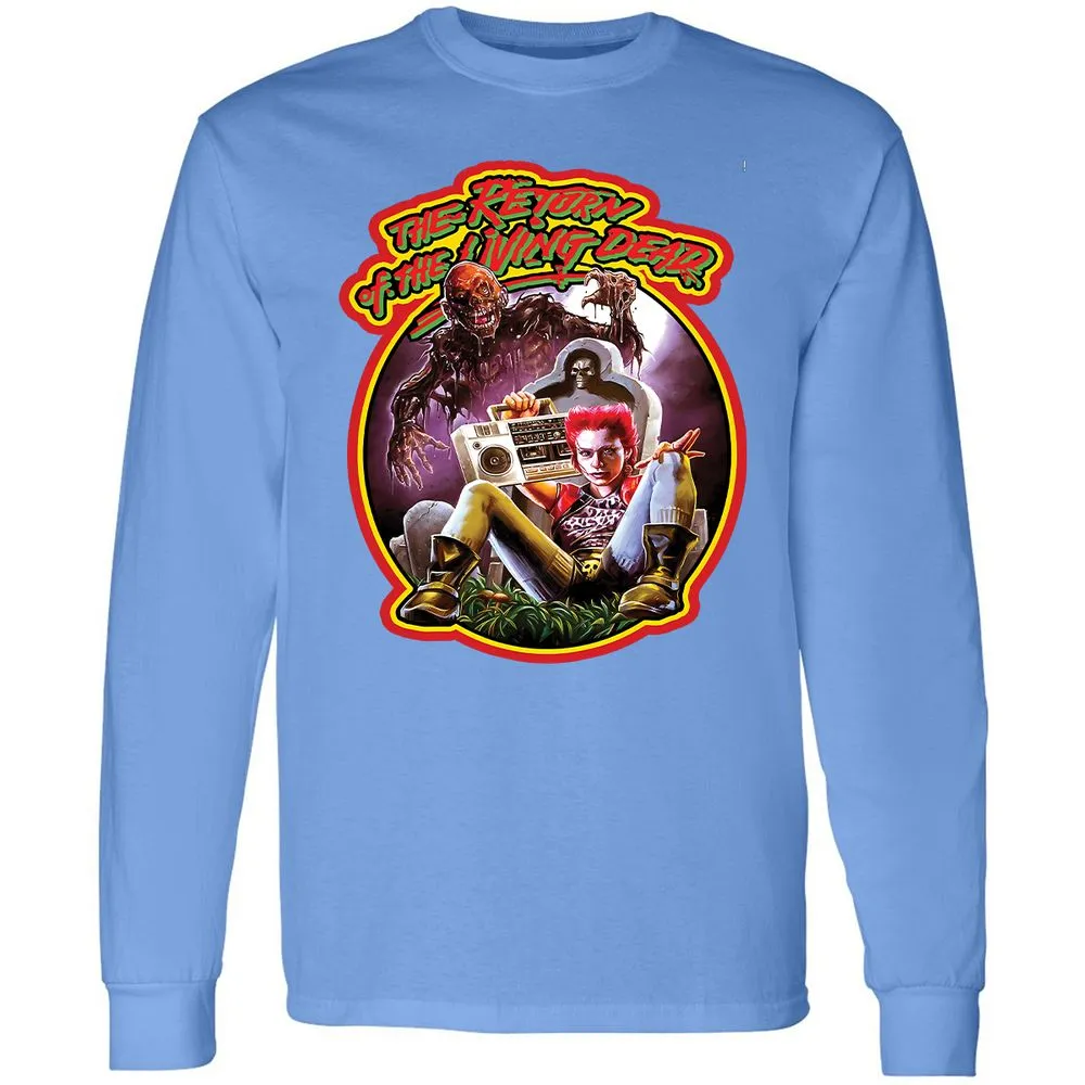 Long Sleeve T-Shirt - Q6SLMM2L - Carolina Blue - 2