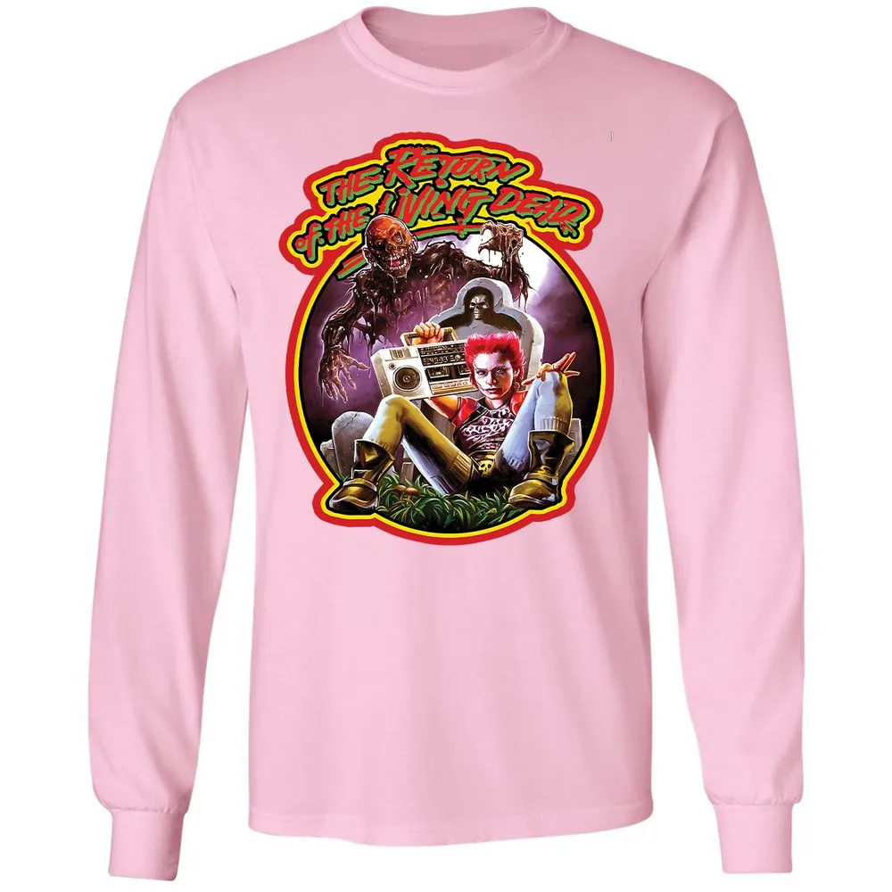 Long Sleeve T-Shirt - Q6SLMM2L - Light Pink - 3