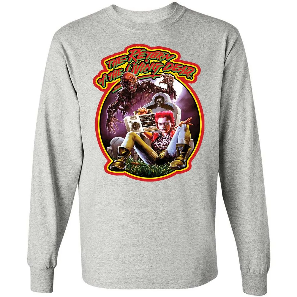 Long Sleeve T-Shirt - Q6SLMM2L - Ash - 5