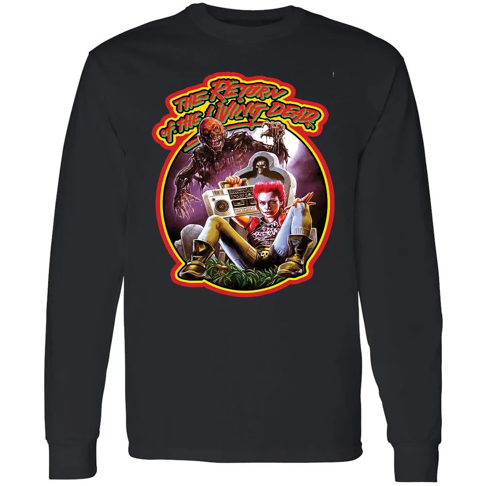 Long Sleeve T-Shirt - Q6SLMM2L - Black - 16