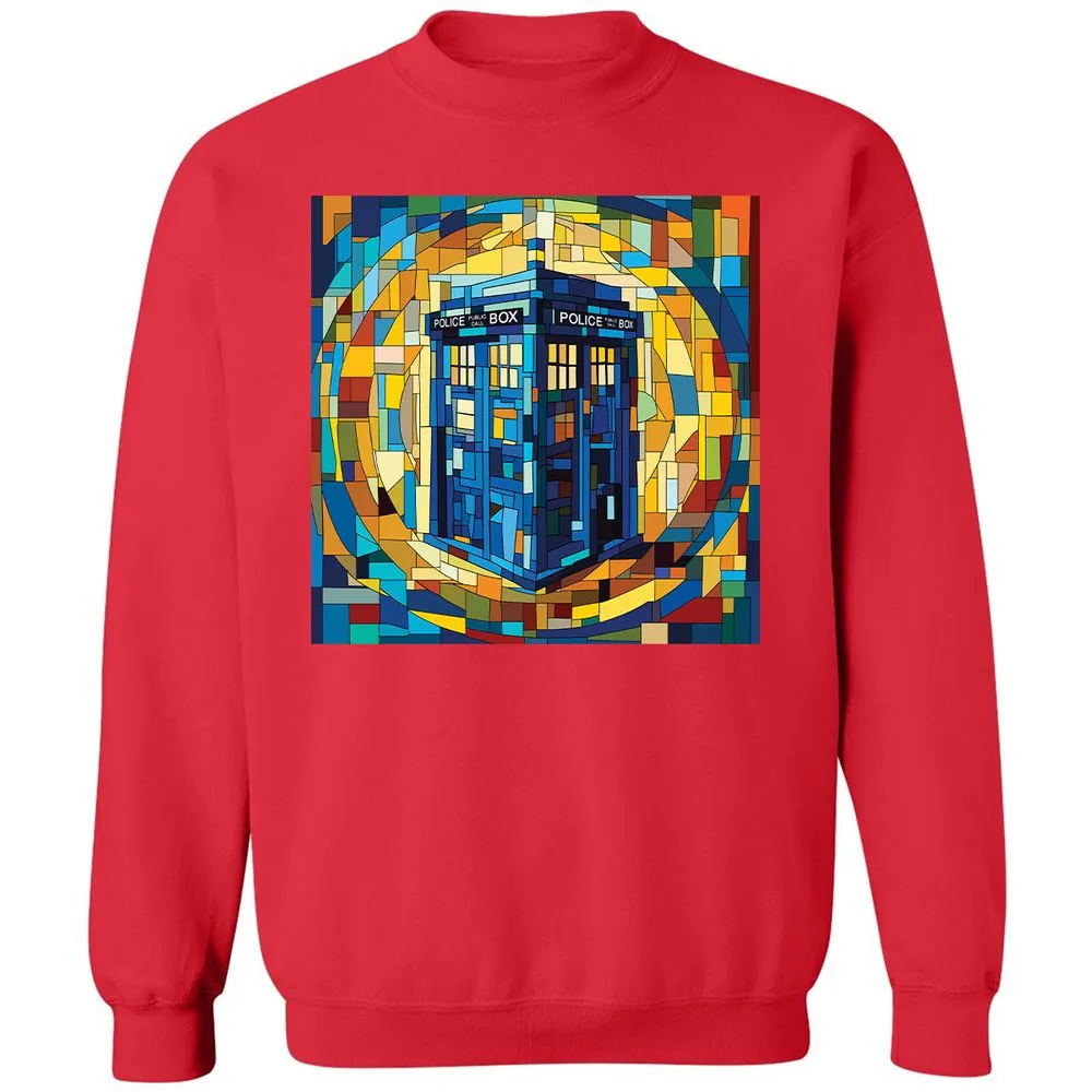 Classic Unisex Sweatshirt - 55FLSZP1 - Red - 5