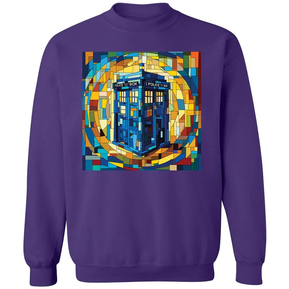 Classic Unisex Sweatshirt - 55FLSZP1 - Purple - 6