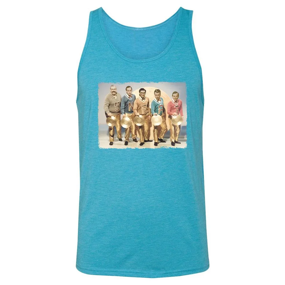 Unisex Jersey Tank - MFHBJGCU - Aqua Triblend - 3