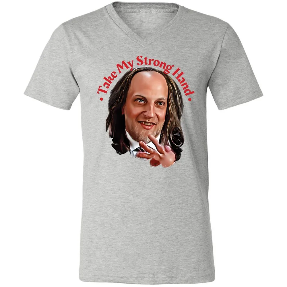 Unisex V-Neck T-Shirt - S5E9PSAM - Athletic Heather - 7
