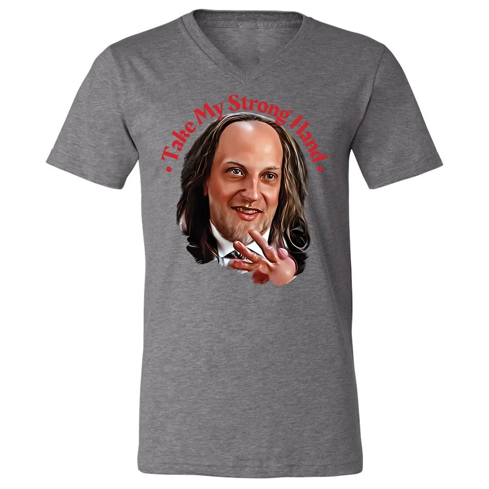 Unisex V-Neck T-Shirt - S5E9PSAM - Deep Heather - 13