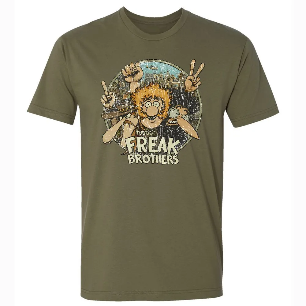Premium Unisex T-Shirt - GQXDQVCJ - Military Green - 5