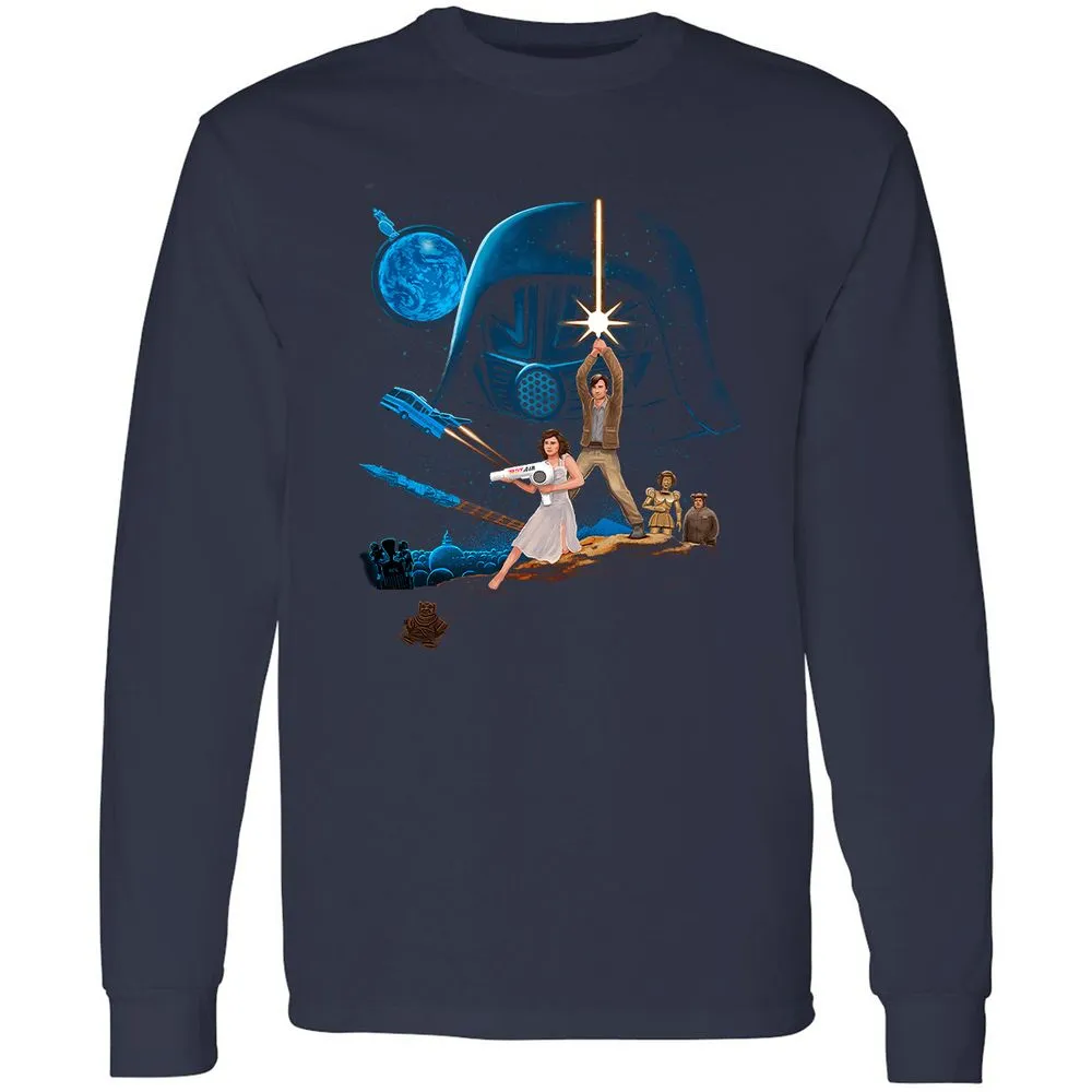 Long Sleeve T-Shirt - WMBV1TMT - Navy - 2