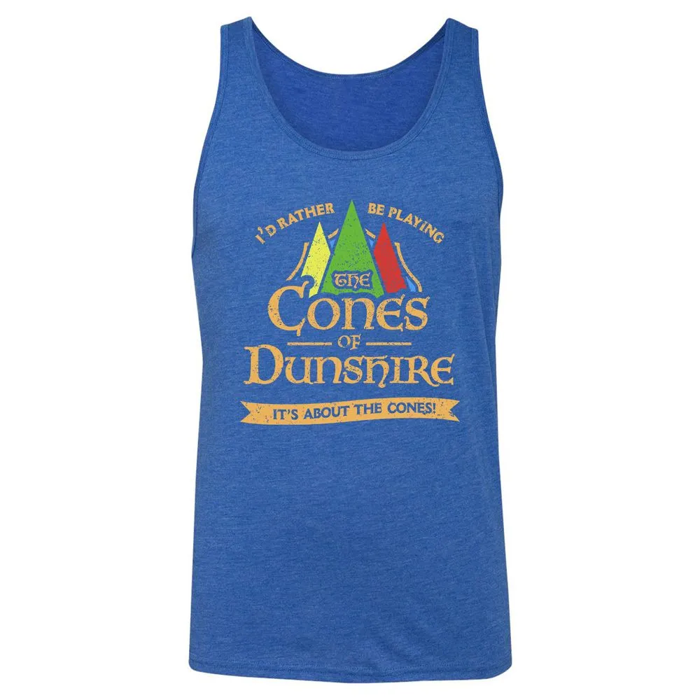 Unisex Jersey Tank - 7CM4YCME - True Royal Triblend - 12