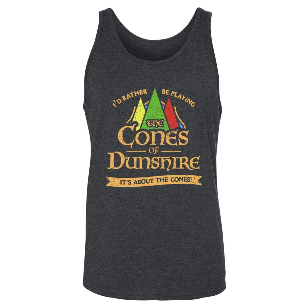 Unisex Jersey Tank - 7CM4YCME - Dark Grey Heather - 6