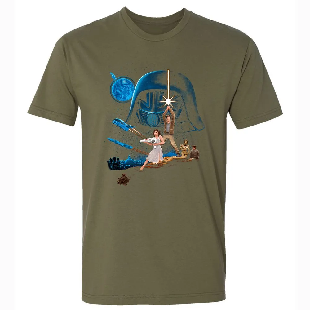 Premium Unisex T-Shirt - TL46C9VN - Military Green - 5