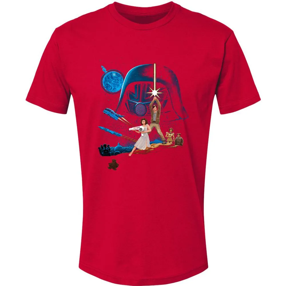 Premium Unisex T-Shirt - TL46C9VN - Red - 6