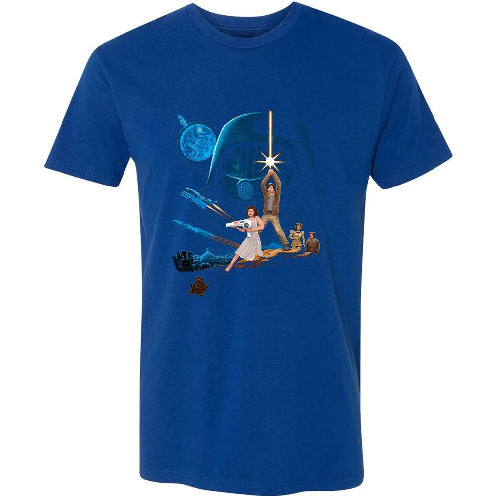 Premium Unisex T-Shirt - TL46C9VN - Royal - 10