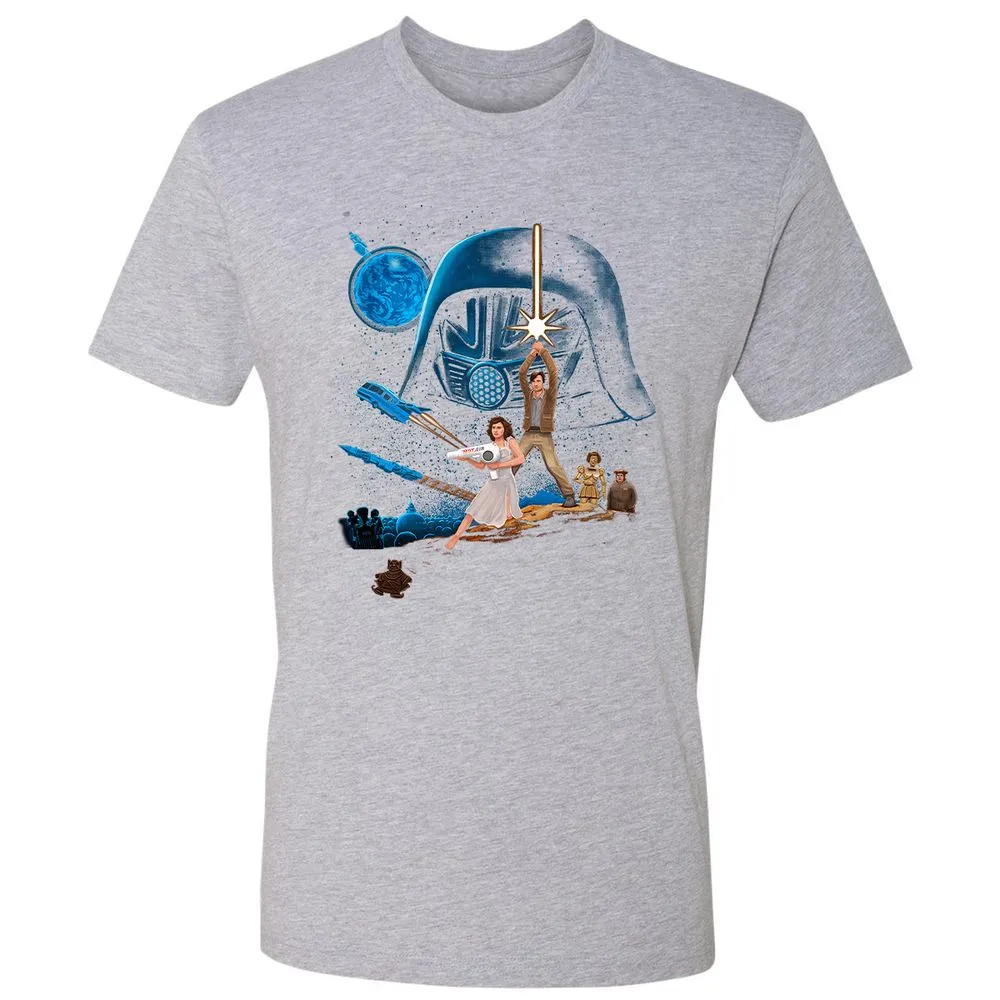 Premium Unisex T-Shirt - TL46C9VN - Heather Grey - 9