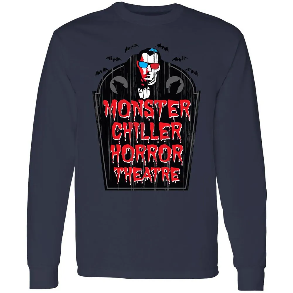 Long Sleeve T-Shirt - V7DQDZ4Y - Navy - 12