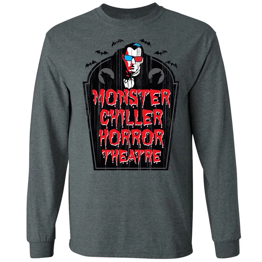 Long Sleeve T-Shirt - V7DQDZ4Y - Dark Heather - 15
