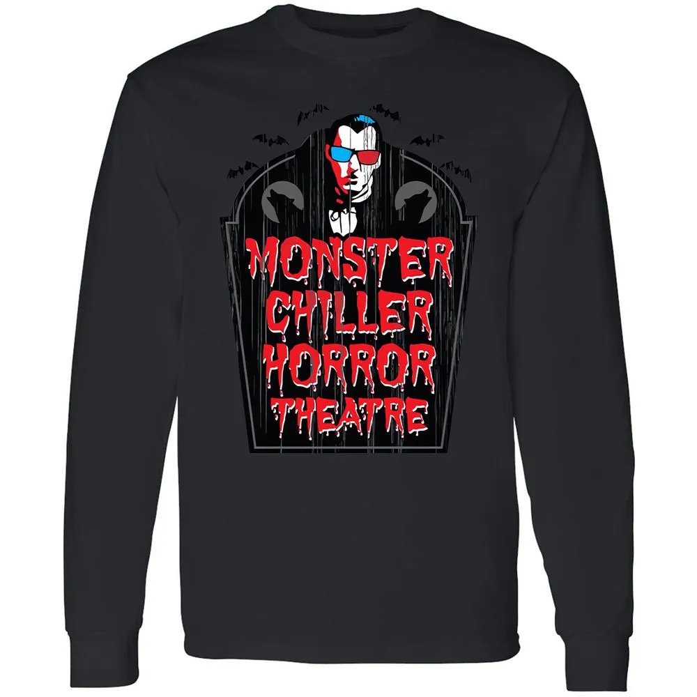 Long Sleeve T-Shirt - V7DQDZ4Y - Black - 16
