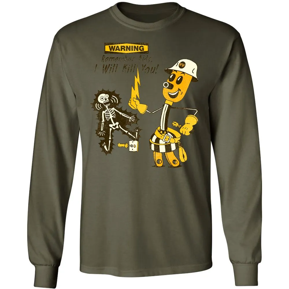 Long Sleeve T-Shirt - CX9RW1SA - Military Green - 7
