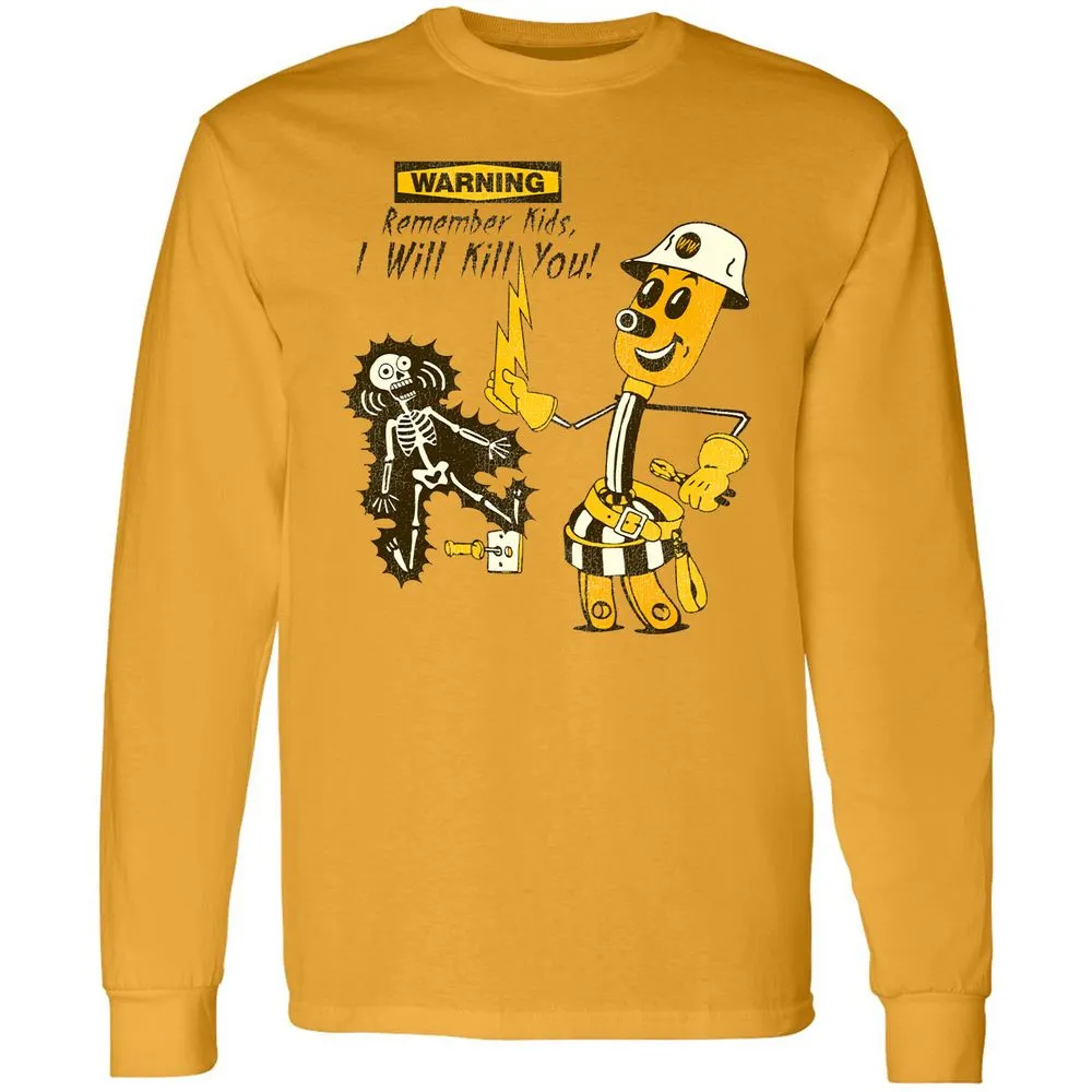 Long Sleeve T-Shirt - CX9RW1SA - Gold - 9