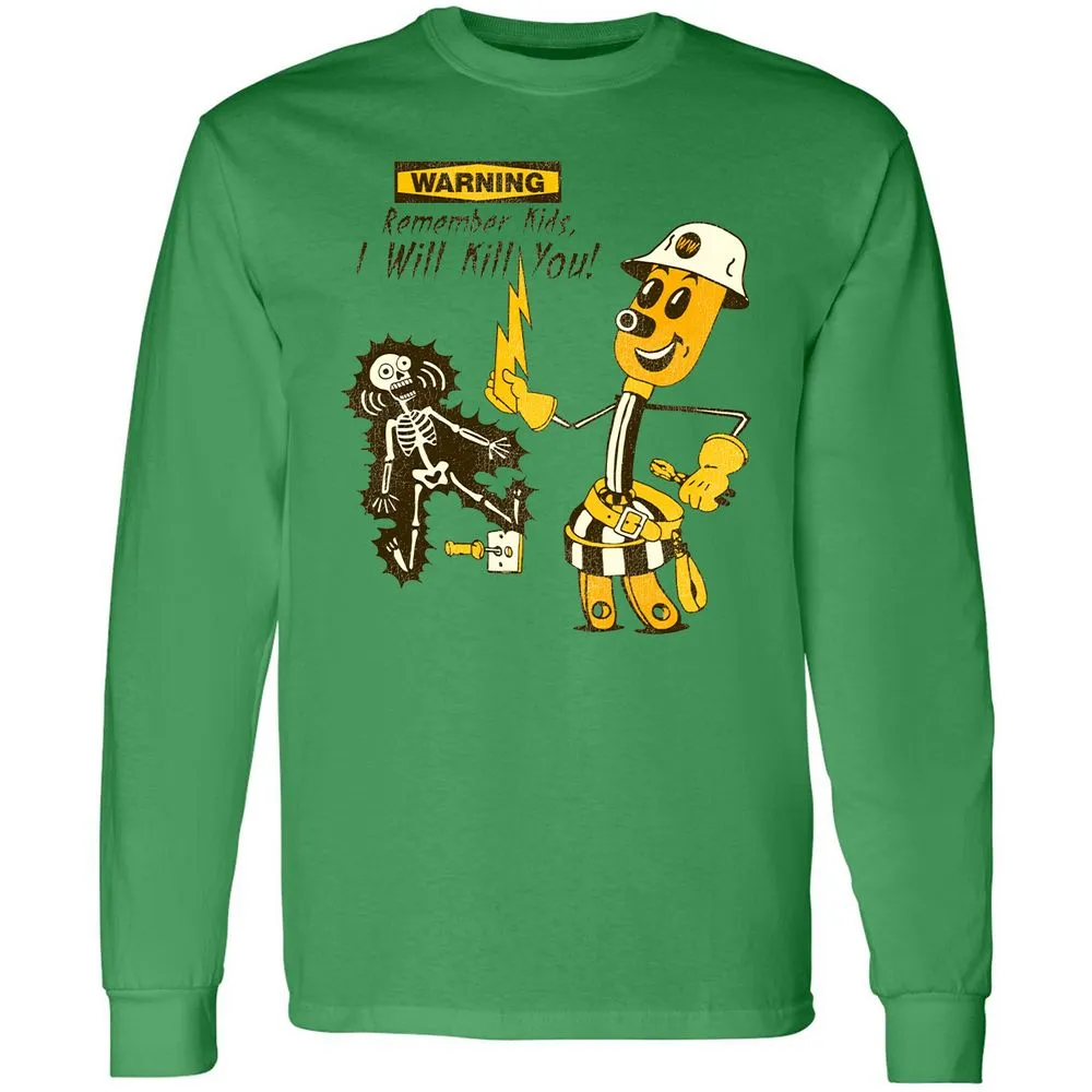Long Sleeve T-Shirt - CX9RW1SA - Irish Green - 10