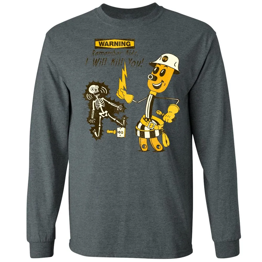 Long Sleeve T-Shirt - CX9RW1SA - Dark Heather - 15