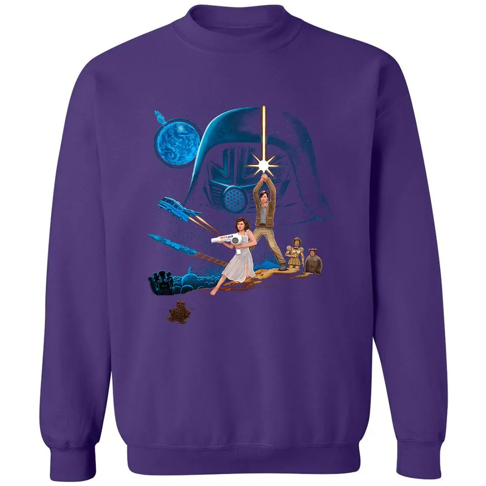 Classic Unisex Sweatshirt - 6ATR42NW - Purple - 6