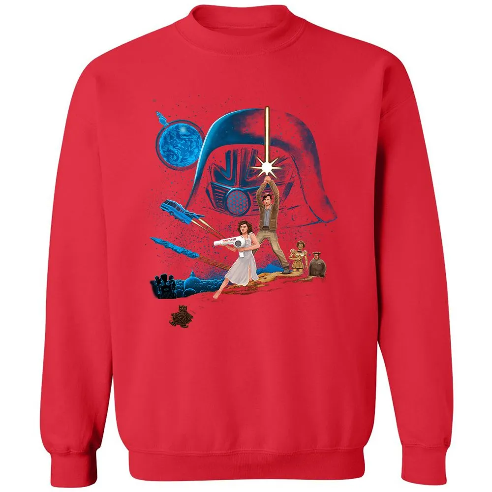 Classic Unisex Sweatshirt - 6ATR42NW - Red - 5
