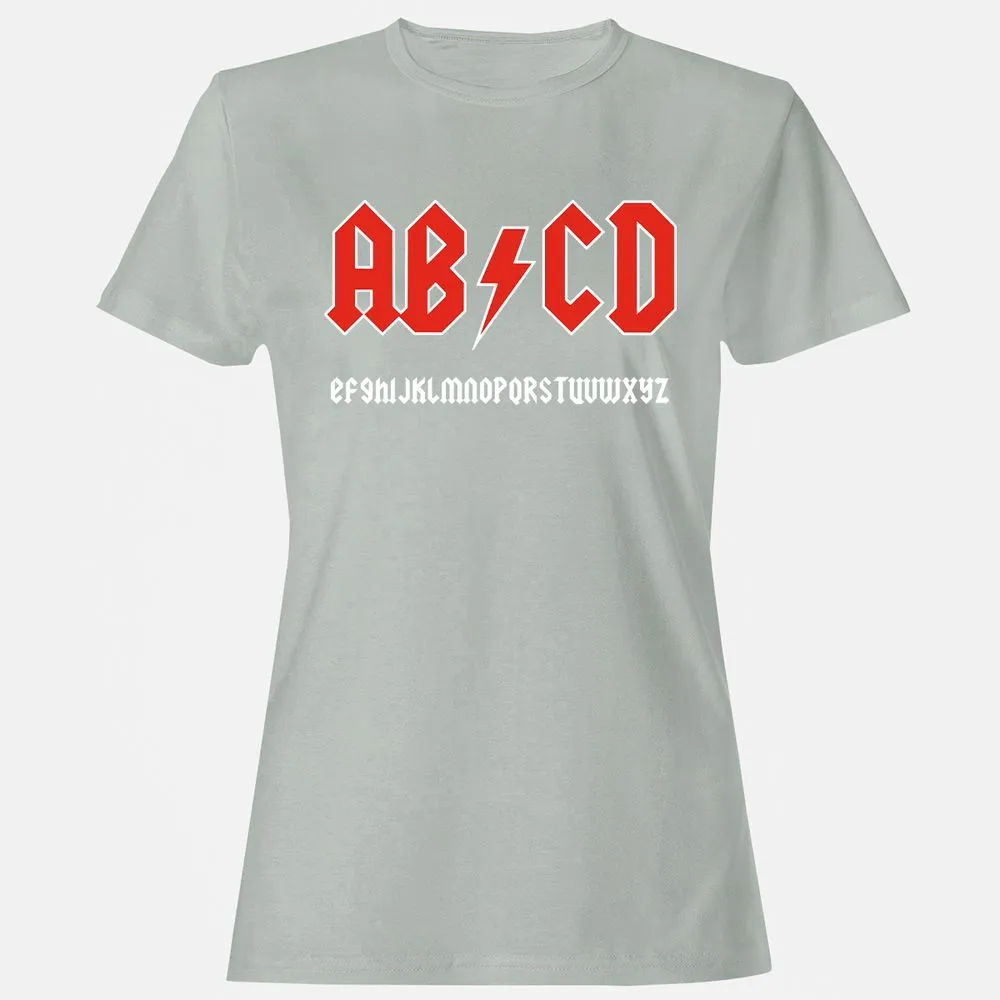Women's T-Shirt - BEM7BJQF - Ash - 2