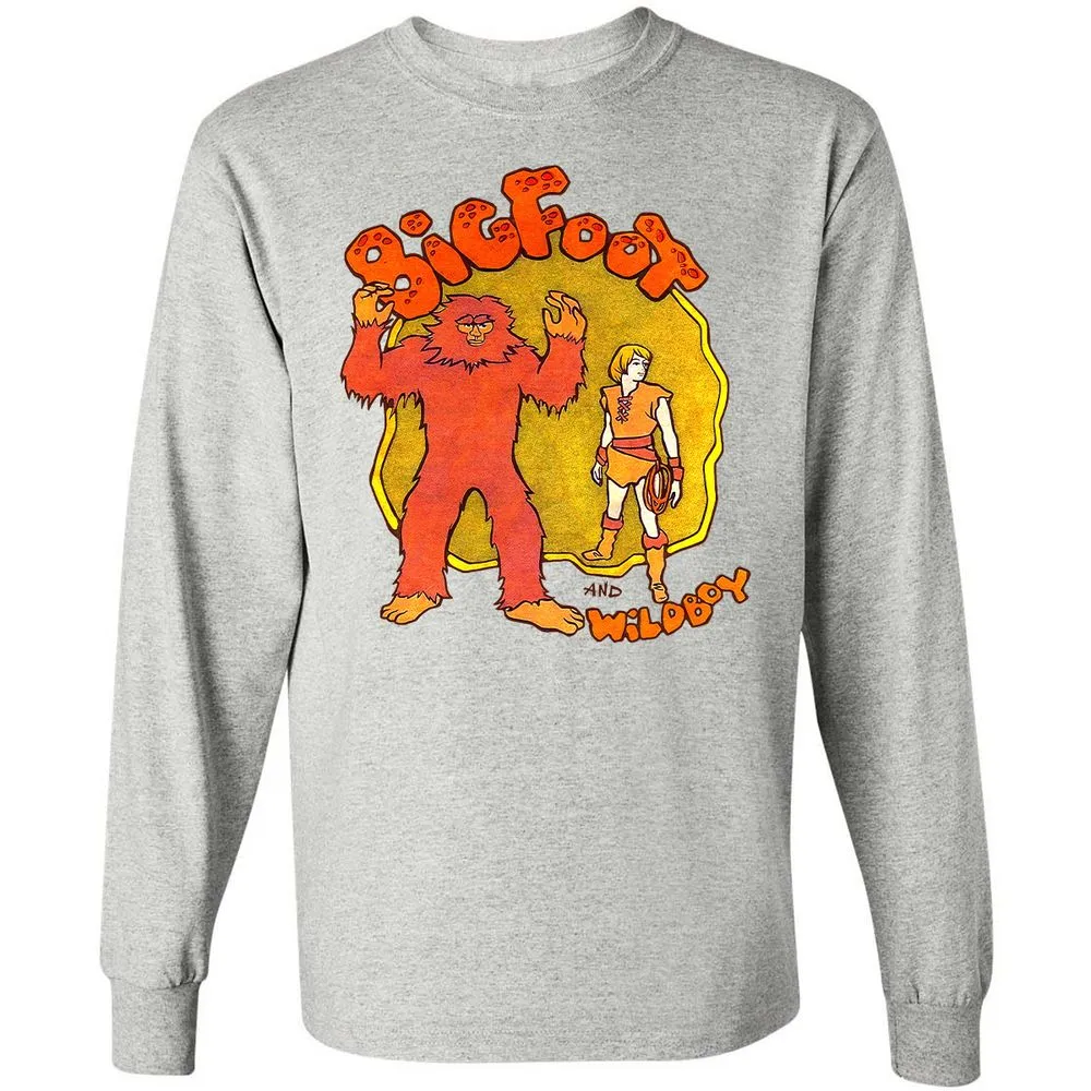 Long Sleeve T-Shirt - E7GVJWAV - Ash - 5