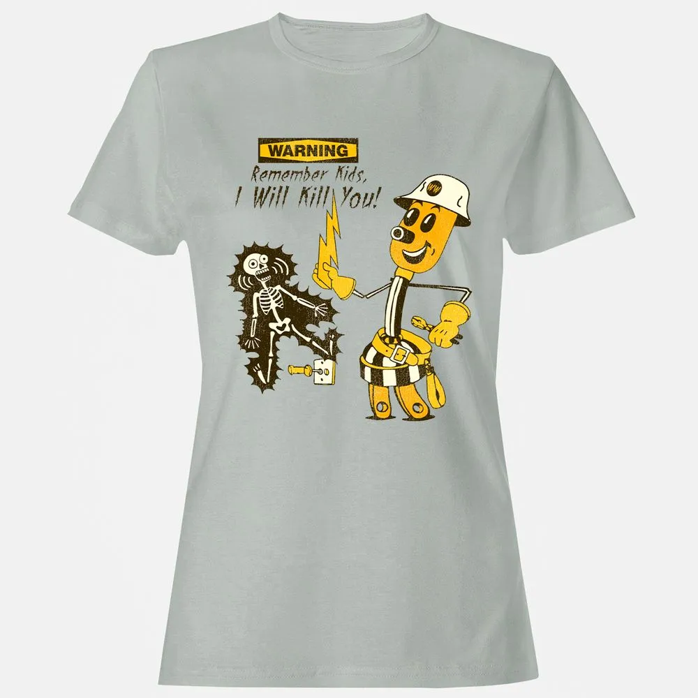 Women's T-Shirt - 1YKHXSP2 - Ash - 2
