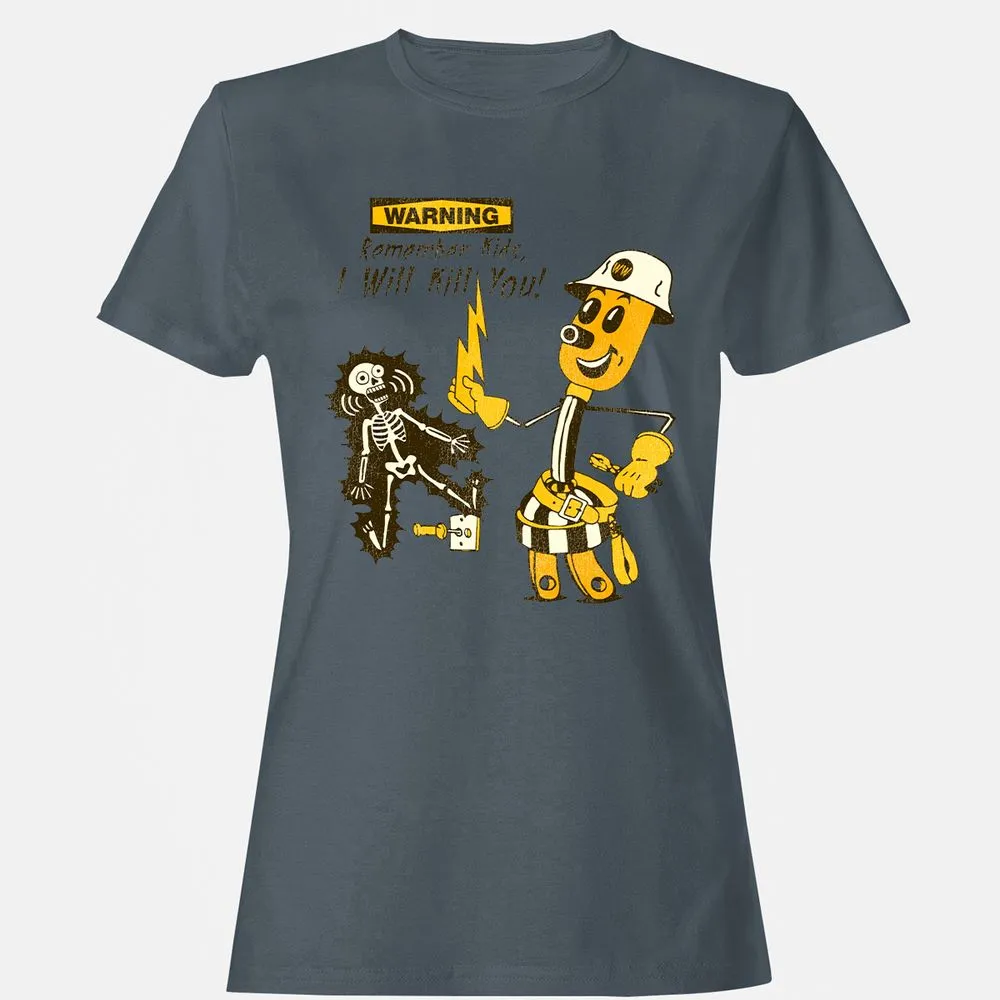 Women's T-Shirt - 1YKHXSP2 - Charcoal - 3