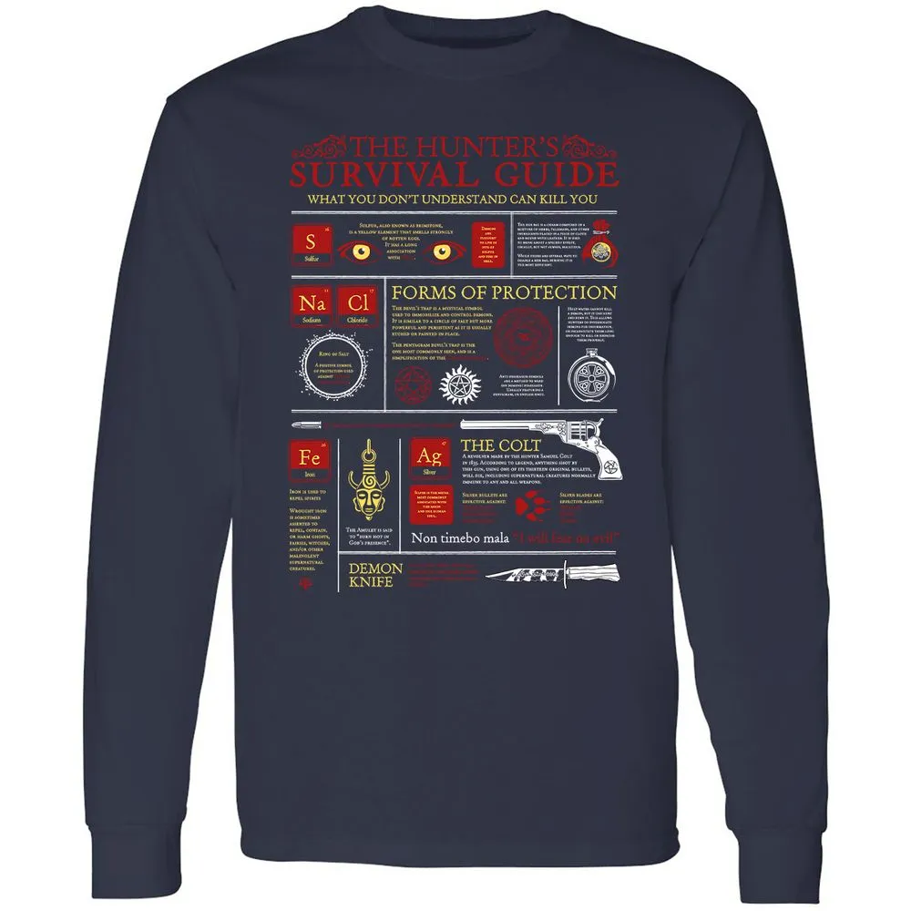 Long Sleeve T-Shirt - 74P9ET9K - Navy - 2