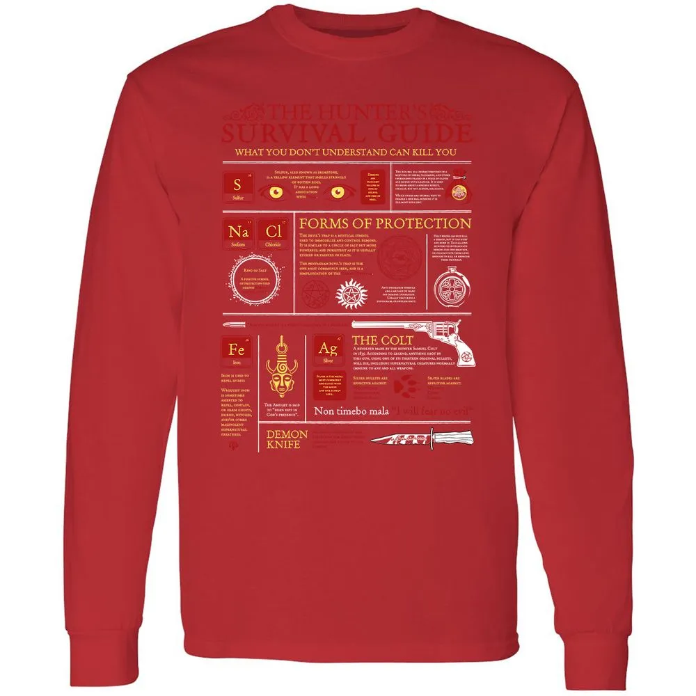 Long Sleeve T-Shirt - 74P9ET9K - Red - 14