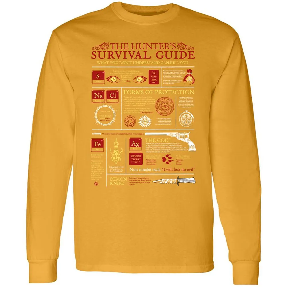 Long Sleeve T-Shirt - 74P9ET9K - Gold - 9