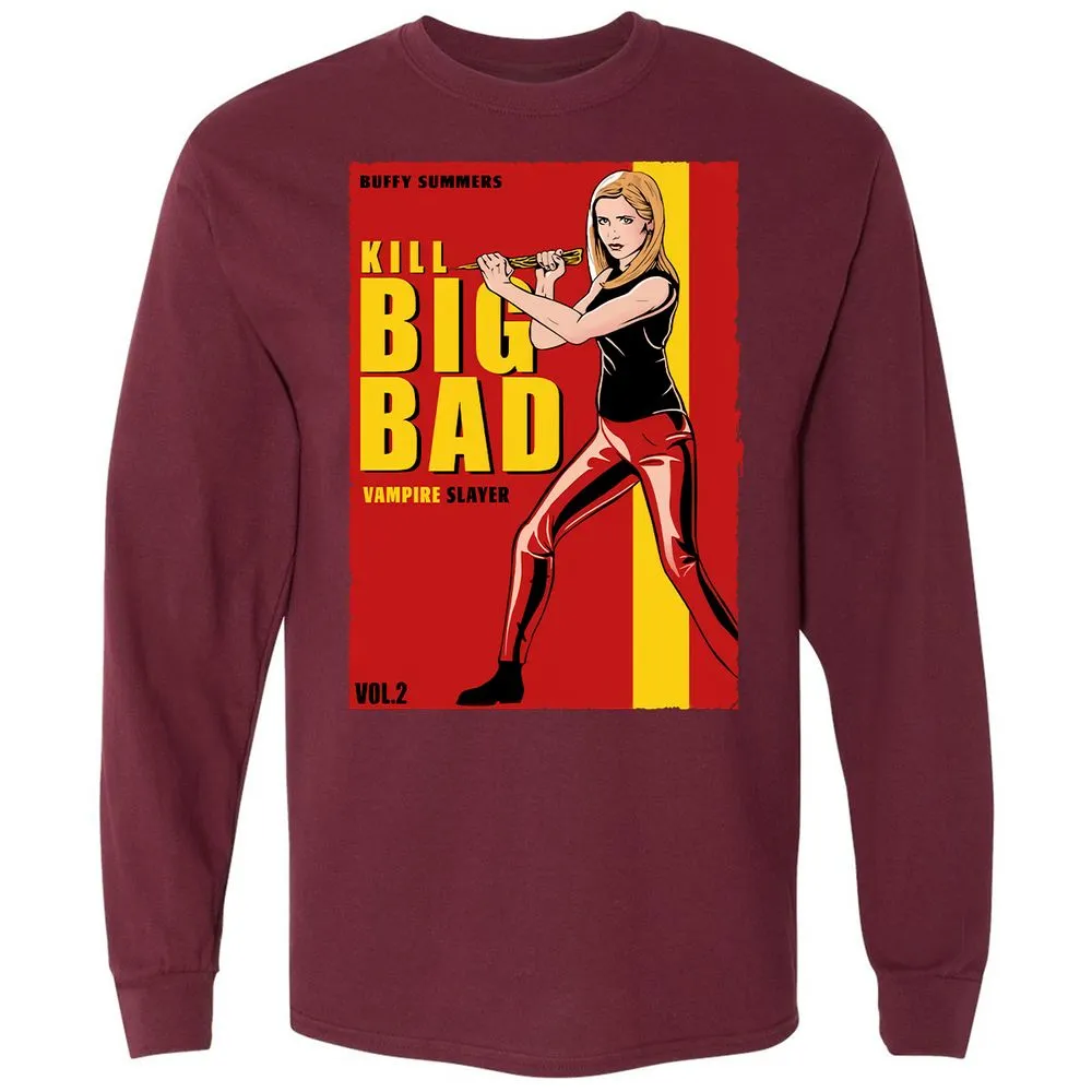 Long Sleeve T-Shirt - CSUPB9DF - Maroon - 11