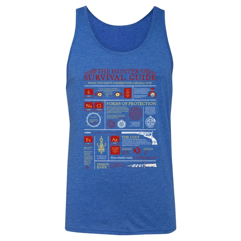 Unisex Jersey Tank - ZSTQVVV3 - True Royal Triblend - 12