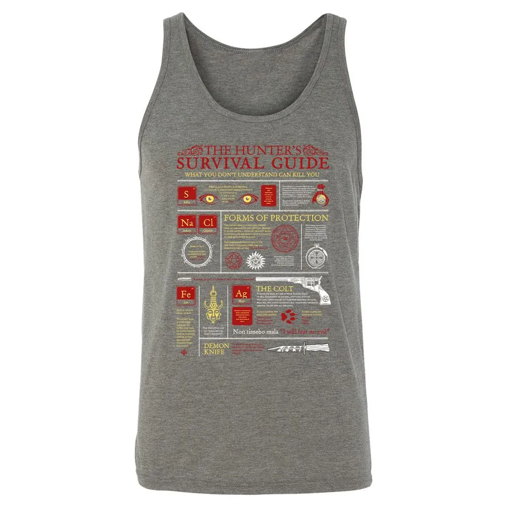 Unisex Jersey Tank - ZSTQVVV3 - Grey Triblend - 8