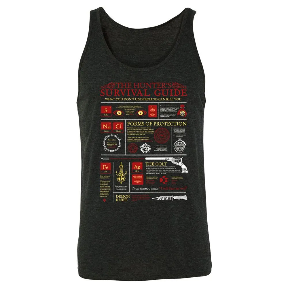 Unisex Jersey Tank - ZSTQVVV3 - Charcoal Black Triblend - 5