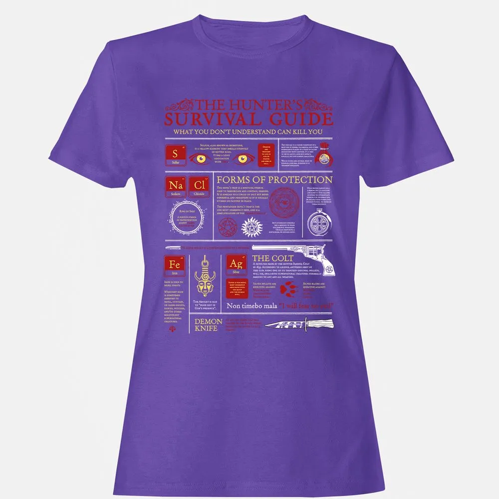 Women's T-Shirt - S821BWB8 - Purple - 12