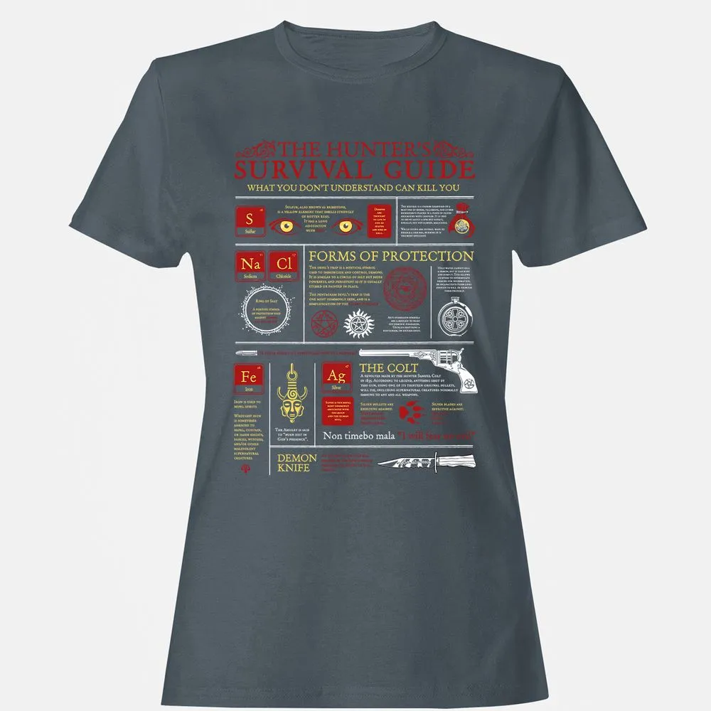 Women's T-Shirt - S821BWB8 - Charcoal - 3