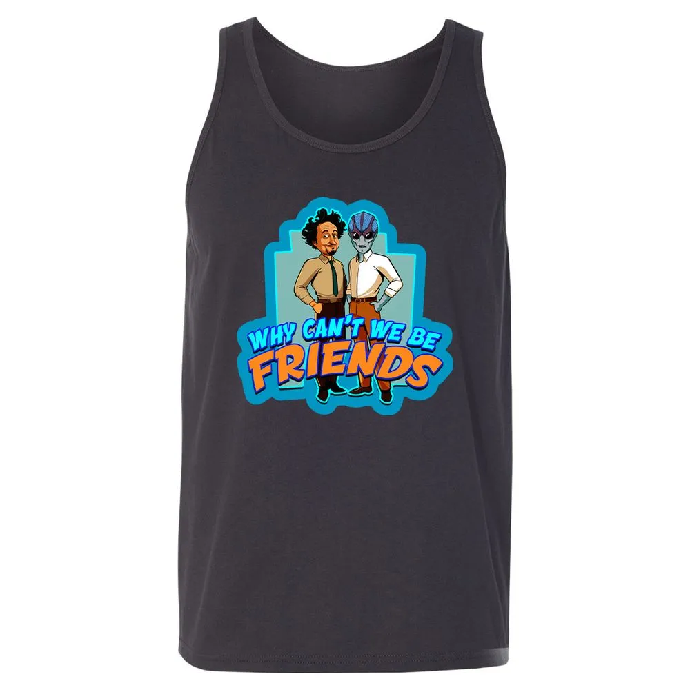 Unisex Jersey Tank - FUGSD9L1 - Dark Grey - 7